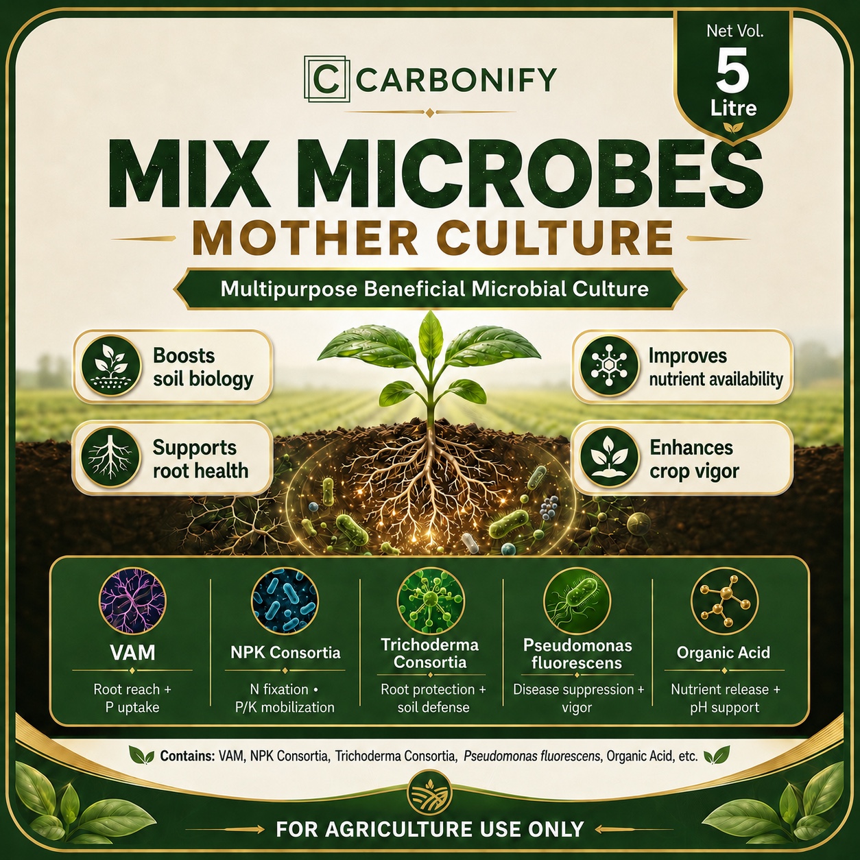 Mix Microbes mother culture